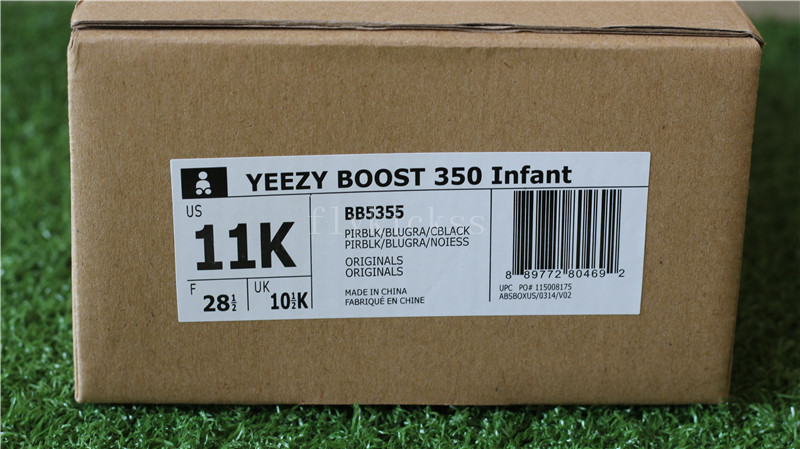 Kid Yeezy Boost 350 Pirate Black Infant